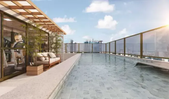 Cobertura à venda 117 m2, 92 quartos, 01 suíte, 01 vaga, em Rio Vermelho - Salvador - B