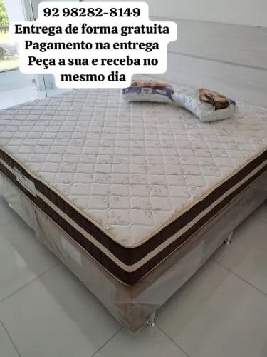 Cama super king na promoção/ MOLAS ENSACADAS 