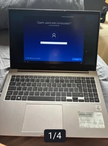 Notebook Samsung Essentials E30 + Memória Ram Extra Prateado (Usado)