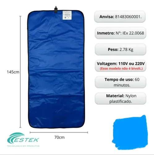 Manta térmica para estética