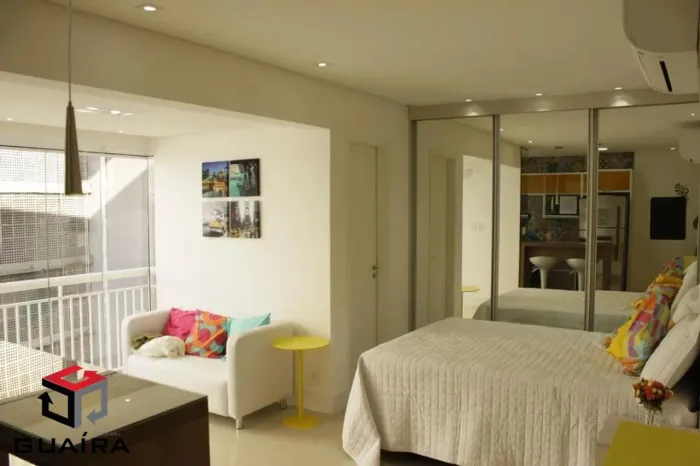Studio Mobiliado com 32m² na Bela Vista em São Paulo - SP