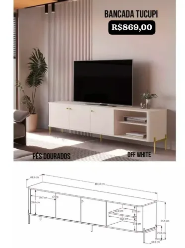 Rack Bancada Tucupi