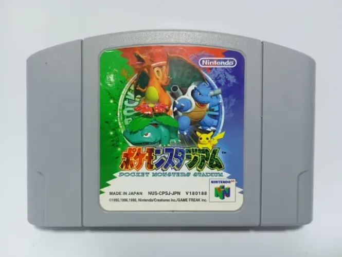 Pokemon Stadium N64 Nintendo Ultra 64 Original Japonês