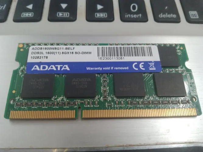 Memória 8GB DDR3L Adata 1600mhz