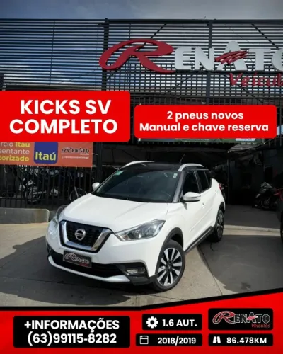 Nissan Kicks SV 1.6 16V Flexstar 5P Aut. 2019