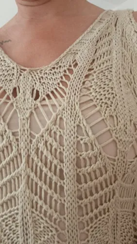 Vestido crochê 
