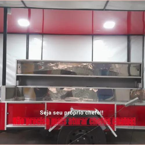 Carretinha reboque para todos tipo de lanche