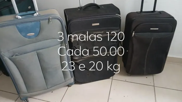 PROMOÇÃO DE MALAS 23 KG