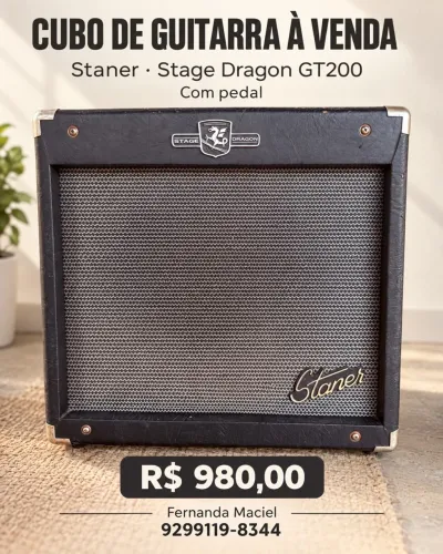 Cubo de guitarra stage dragon Staner GT 200