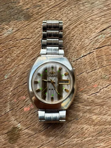 Orient 3 Estrelas Automático Vintage - Original - Excelente Estado - Funcionando Perfeitam