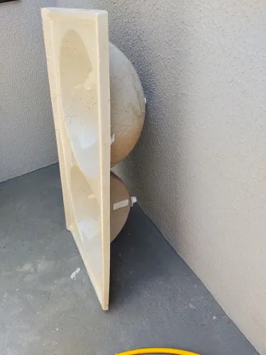 Tanque duplo de fibra