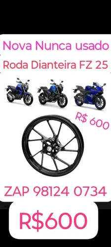 Roda Dianteira FZ 25
