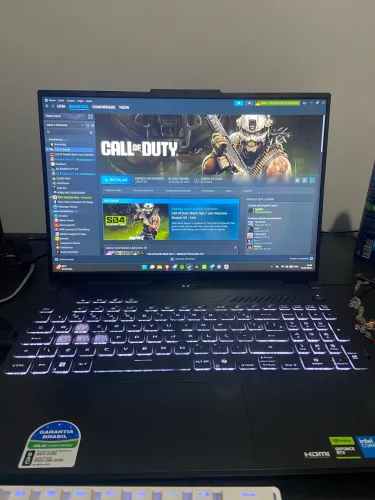 Notebook ASUS TUF F16 RTX 3050 6gb 24gb ram