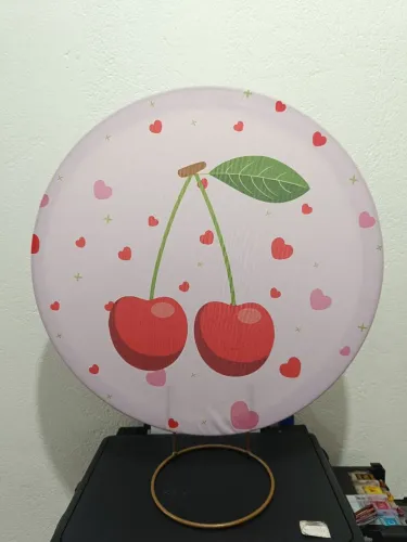 PAINÉIS DE TECIDO 50x50CM PARA FESTA NA MESA