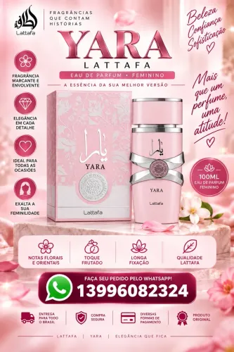 PERFUME YARA LATTAFA AEU DE PARFUM