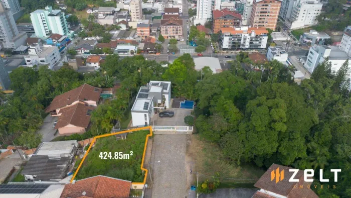Terreno com ótima localização à venda, 424 m² por R$ 583.000 - Itoupava Seca - Blumenau/SC