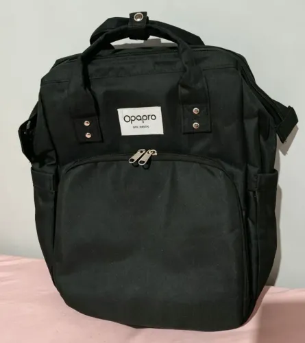 Bolsa Maternidade Mochila Vira Berço + USB