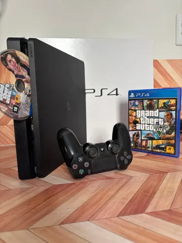 PS4 SLIM 500 GB + GTA 5