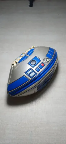 Mini bola de futebol americano oficial - R2D2 Star Wars Disney