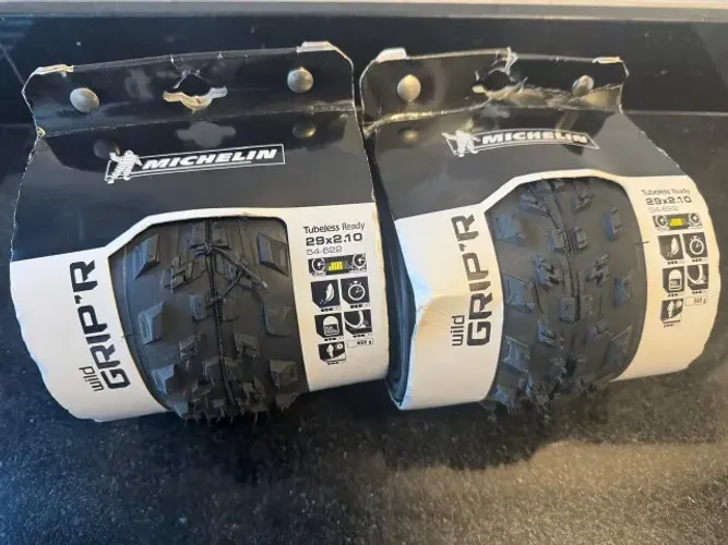 Kit 2 Pneu Michelin Wild Grip'r 29x2.10 Tubeless Ready Preto