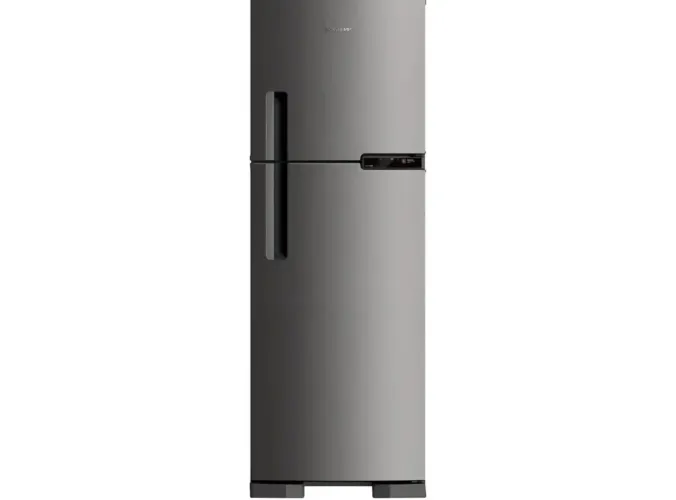 Geladeira Brastemp Frost Free Duplex 375L Inox com + Compartimento Extrafrio