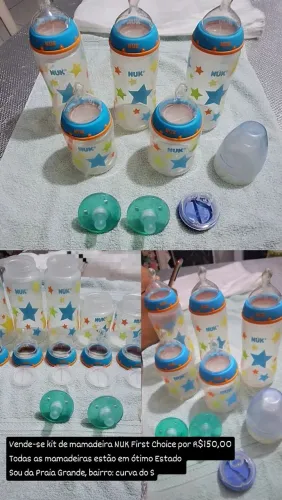 Kit de mamadeira da PHILIPS AVENT