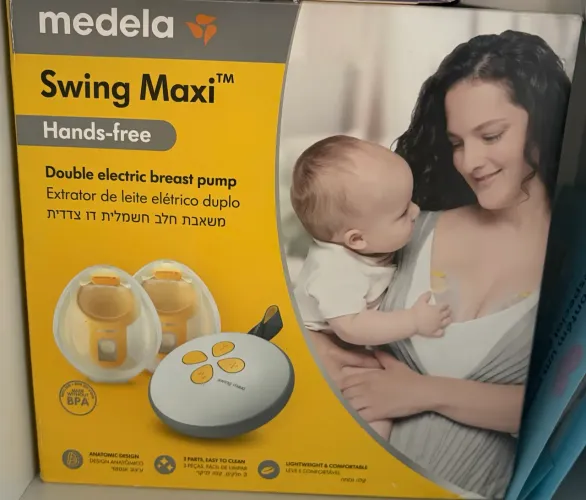 BOMBA MÃOS LIVRES MEDELA (com garantia até fevereiro)