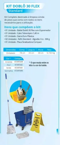 Kit Mop completo