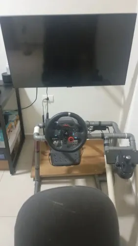 Volante G29 Câmbio Cockpit Completo 