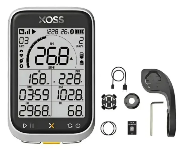 Ciclocomputador Gps Bike Xoss G+ Gen3 Bluetooth G3+ com Suporte