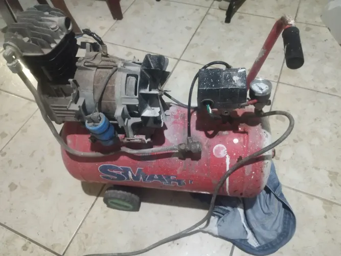 Compressor de Ar com Balão - PRA VENDER LOGO