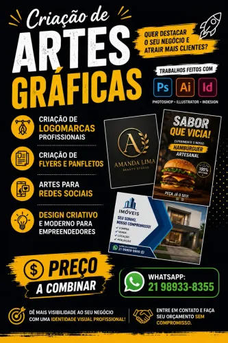 Faço arte gráfica