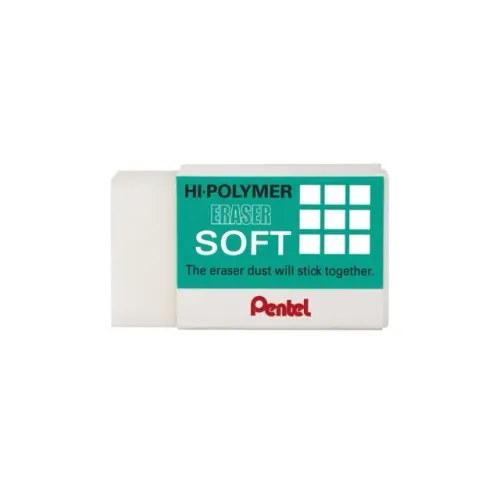 Kit 3 Borrachas HI-Polymer Soft Pentel