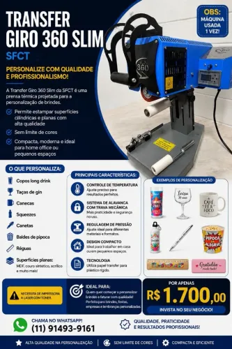 Máquina Transfer Giro 