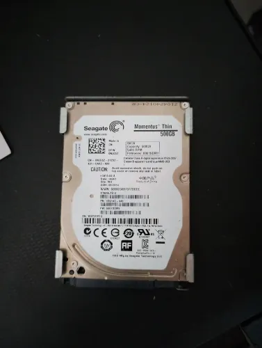 HD 500 GB funcionando
