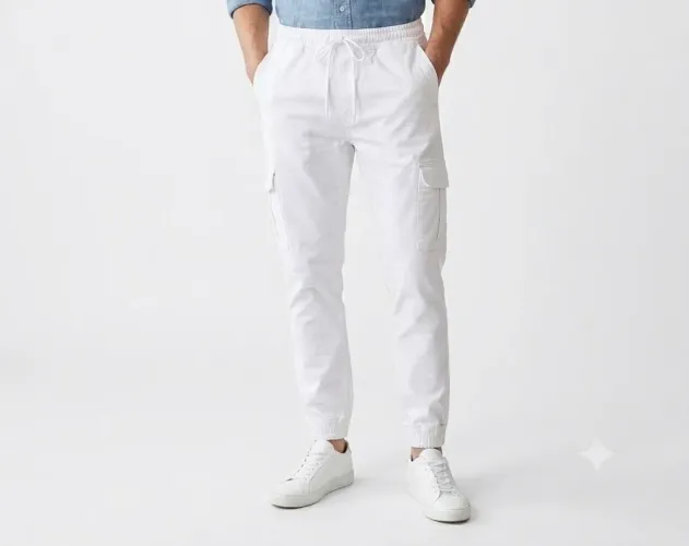 Calaça branca masculina