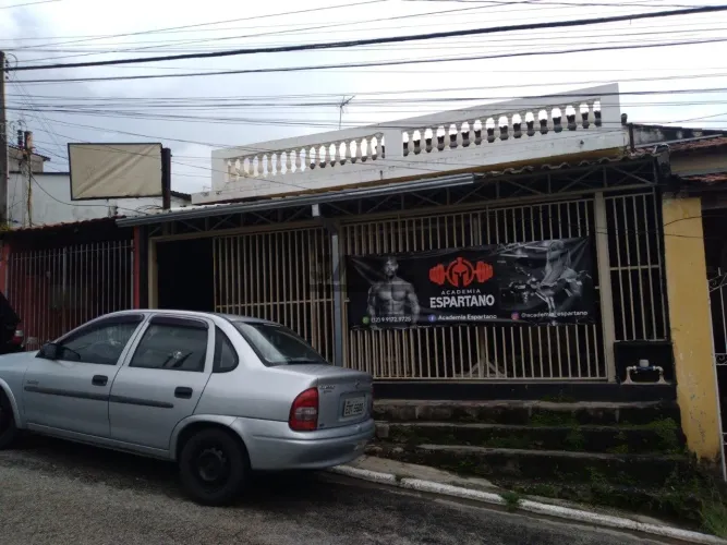 Ponto Comercial com Residência e 3 Quartos em Nova Caçapava