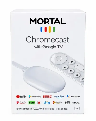 Conversor Smart TV 4K Android TV 2GB+16GB Wi-Fi com Controle