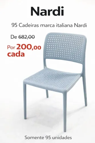 Cadeiras italiana marca Nardi