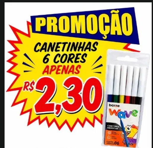 Materiais Escolares - Mega Promoçao
