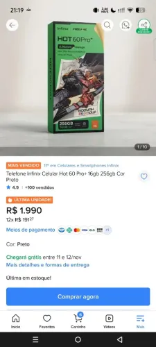 Infinix Hot 60 PRO