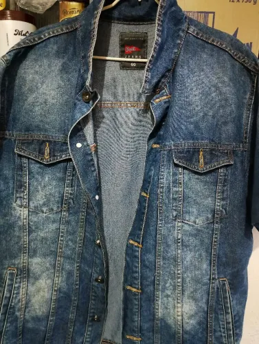 Jaqueta Jeans Masculina Semi nova