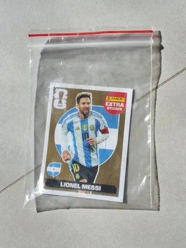 Figurinha Extra Legend Gold -Lionel Messi