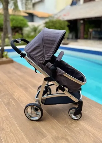 Carrinho de bebê Travel System Infanti, Epic Lite Trio, com Isofix