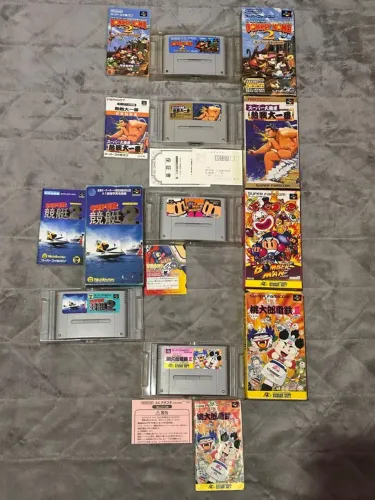 Jogos Super Famicom Originais CIB & Loose