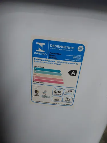 Vende-se um tanquinho de lavar roupa sugar, aguenta até 10 kg, semi novo