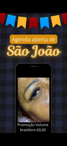 Promoção extensão de cilios 