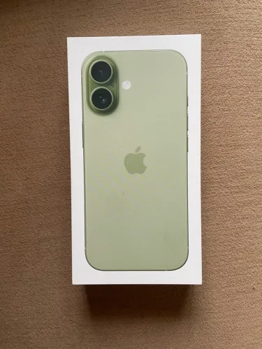 Caixa iPhone 17 verde