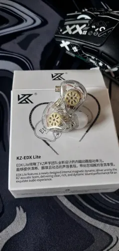 Fone de ouvido in-ear KZ EDX Lite CRISTAL