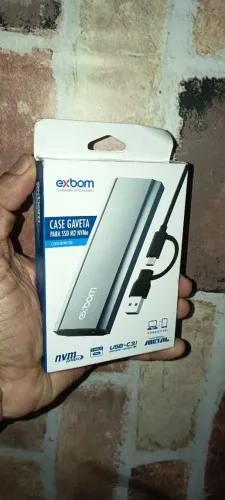 Case M2 Nvme Exbom Lacrado 